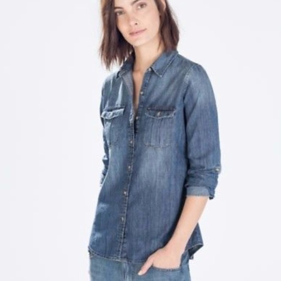 zara jeans shirt
